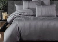 Постельное белье сатин delux First Choice - Dark New Trend Quicksilver (Turkey), евро
